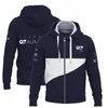 Sweats à capuche pour hommes Sweatshirts Racing Sweat à capuche Impression numérique 3D Casual Sportswear Formula One Outdoor Zip Jacket Fashion 220912