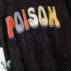 T-shirts pour hommes No Drugs Poison Do Old Wash Hommes T-shirt surdimensionné T220909