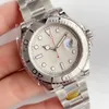 MENS Titta på armbandsur Automatisk rörelse Sapphire Waterproof 40mm rostfritt stål Remmode armbandsur Montre de Luxe