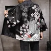 Roupas étnicas tradicionais japoneses kimonos cardigan homens haori fino solto verão quimono yukata roupas asiáticas mass 10806