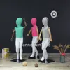 Modische farbenfrohe Stoff Cover Kinder Schaufensterpuppe Kleidung Ausstellung Kinder Ganzk￶rper Mannequins Dummy Fenster Display zum Verkauf