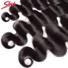 Hair Bulks Slanke lichaamsgolf Bundels Peruaans Weave 134 PCS Human Natural 8 tot 32 34 36 inch Extensions 2209136865350