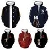 Men's Hoodies Men's & Sweatshirts Game Tokyo Revengers Anime Sportswear Print Zipper Unisex Cosplay ClothesMen's