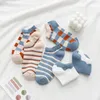 Men's Socks Plaid Sock For Man Short Adult Kawaii Men Thin Sox Sweet Sporting Cotton Spring Summer Female Trendy Calcetines