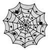 40-calowy czarny pająk Halloween wystrój imprezowy Lace Tabper Tieb na Halloween Dekoracje stołowe Przerażające noce filmowe impreza 3195 T2