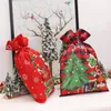 Рождественские украшения шнурки подарочные пакеты
