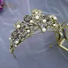 Wedding Hair Jewelry A13 Baroque Wedding Tiaras and Crowns for Bride Rhinestone Headband Bridal Headwear Retro Wedding Hair Jewelry Women Accessories T220907