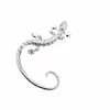 Punk Style Lizard Gecko Earring Cuff Ear Wrap Gold Silver Plated Austrian Crystal Ear Hook Clip for Women M￤n Trevlig smyckespresent