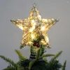 Weihnachtsdekoration Tree Top Star Großartige leichte Haltbarkeit für die leuchtende Dekoration im Haushalt