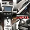 Mazda 6 2008-2015 için İç Merkezi Kontrol Panelli Kapı Kolu 5D Karbon Fiber Etiketler Çıkartmaları Araba şekillendirici Aksesuar