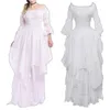 Casual jurken Vintage Victoriaanse middeleeuwse kleding vrouwen renaissance gothic cosplay Halloween kostuum prom prinses jurk feest7769273