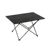 Table de Camping pliante Portable en alliage d'aluminium, mobilier de Camping, bureau de randonnée pliable en plein air, voyage pique-nique S M L