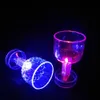 Bicchieri da vino Flash LED Cambia colore Attivato dall'acqua Illuminato Champagne Birra Whisky Bicchiere da 50 ml Bicchiere dal design elegante Cocktail Party Novità