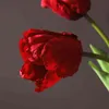 Faux Floral Verdure 1 Pcs Nouvelle Soie De Luxe Perroquet Tulipe 60 Cm Fleur Artificielle Real Touch Faux Bouquet Pour La Décoration De Mariage Maison Fil Décor J220906