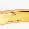 Designer Bangles Lettera Bracciale Prodotto di moda Donna Ottone Oro Mano Bracciali di marca Fornitura di gioielli329a