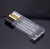 100 Stück 10 ml Glas-Ölrollerflaschen mit Metallrollerkugeln, Aromatherapie, Parfüm, Lippenbalsam, Roll-on-Flasche