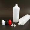 Leere Eliquid-Tropfflaschen aus Kunststoff, 120 ml, mit kindersicheren Kappen, E-Saftbehälter, 450 Stück/Lot