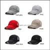 Ball Caps New Fashion Baseball Cap Summer Outdoor Sport Breathable Caps Men Leisure Hat Simple Sunscreen Duck Tongue Drop De Vipjewel Dhf57