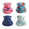 Bandanas 3D drukowane kreskówka dziecięca magiczna szalik chłopcy i dziewczęta wielofunkcyjne Bandaklava bandana na zewnątrz gaiter gaiter cieplejszy pokrywę twarzy