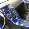 CAR Interior Center Console Color Change Carbon Carbon Tabling ملصقات ملصقات لفولفو XC60 2009-2018