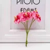 Faux Floral Greenery Calendula 6 pezzi mazzo 35 cm mini bouquet di fiori margherita fiore artificiale decorazione di nozze fai da te accessori per la decorazione della casa J220906
