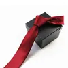 Bow Ties étroites Skinny Skinny Red Coldie Slim Black Tie pour hommes 5 cm ACCESSOIRES SIMPLICITÉ FORME FORMEL