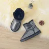 Buty śnieżne dla dzieci zintegrowane dziewczęta butów dziecięcych środkowych butów bawełny zima