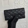Kadın cüzdan lüks tasarımcı debriyaj koyun derisi para çantası uzun pasaport çanta flip havyar anahtar kasa orijinal deri ızgara desen inek derisi telefon çantası kredi kartı