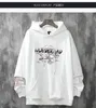 Mens Hoodies Sweatshirts sudaderas con capucha loft print hoodie y2k clothes harajuku Mens anime hiphop japanese streetwear Sweatshirt hoodies men kpop 220912