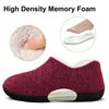 Slippers Comwarm Women Warm Cotton Slippers Autumn Winter Bedroom Fuzzy Slippers Female Soft Fluffy Casual Comfortable Indoor Home Shoes 220913