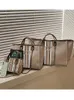 Pedra de sacolas de lona personalizadas com bolsas com as iniciais personalizadas da cadeia Mommy Travel Bolsa Bolsa grande de tamanho m￩dio de tamanho de juta 220913