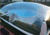 Opblaasbare PVC zwembad Dome Cover Tent Transparante bellenttentjesluchtblazer