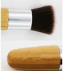 احتراف Bamboo Foundation Brush Powder Contailer Blush Liquid Foundation Blush Angled Flat Base Commetics Fy5572 913