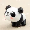 8 teile/los Garten Dekoration Niedliche Panda Figur Miniatur Tier Statue Mini Fee Garten Ornament Harz DIY Handwerk3009794