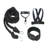 Weerstandsbanden Trainingsband Set kracht Schouderband Harness Vest Bungee Running Speed ​​voetbal