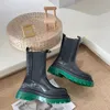 Tasarımcı Botlar Sonbahar Kış Yeni Yüksek Solged Orta Bacaklı Martin Erkekler ve Kadınlar İçin Çiftler Chelsea Botlar İnce ayak bileği patikleri