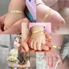 Sieraden accessoires op maat gemaakte sieradencustomized armbanden gepersonaliseerde baby bar armband aangepaste naam voor kinderen babyjongen meisjes