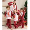 Família correspondente a roupas de Natal de pajamas de família correspondentes ao ano de natal, pai adulto pai e filha filho filho sono bebê meninos roupas de meninas 220913