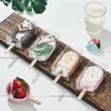 Emballage cadeau en plastique transparent Cakesicle Boxes avec trou Candy Treat Emballage pour Baby Shower Holiday et Birthday Party Favors 220913