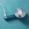 Mini handheld ventilator USB Oplaadbare ventilatoren Portable vouwtafel Fan vrouwen Home Office Outdoor Low Noise Cooling Fan FY5575 BB1202