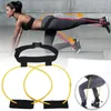 Resistance Bands Dropship Fitness Booty Set Bulegs Muscle Training Justera midjebältet Elastisk pedalövare