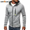 Mens Hoodies Sweatshirts Covrlge Hoodies Men Fashion Personality Zipper Sweatshirt Male Solid Color Hoody Tracksuit Hip Hop Autumn Hoodies Mens MWW146 220912