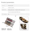 Brangle Punk Style Douopard Print Print Fur Bracelets en cuir Bangles Personnalité Créative Christmas Gift For Women Girls