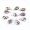 Pendant Necklaces Natural Stone Tigers Eye Pattern Pendant Suspension Water Drop Charm Pendum Pendants For Necklace Jewe Dhseller2010 Dhnek