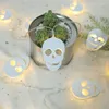 Strings Creative White Metal Shantou Holiday String Led Light USB Battery Ghost Garland Home Room Party Wedding Decorative