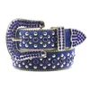 Western Rhinestone Belts Casual Strap Diamond Studded Cowgirl Cowboy Luxury Belt f￶r m￤n