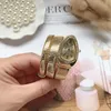 Armbanduhr 2022 Luxus Gold Schlange Wickeln Frauen Mode Crystal Quartz Armreif Armband Damen Geschenke