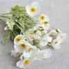 Faux Floral Greenery Artificial Flower Silk Poppy 53Cm Real Touch Fake Plant For Wedding Decoration Flowers Home Yarn Christmas Decoration J220906