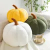 Plush Pillows Cushions 20CM Plush Stuffed Pumpkin Throw Pillow Toy Colorful Realistic Fruit and Vegetable Doll Halloween Party Decorations Kids Gifts 220913