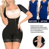 Women's Shapers Fajas Colombianas Women's Shapewear Tummy Control Post Body Shaper Open-chest Postpartum Slimming Underwear